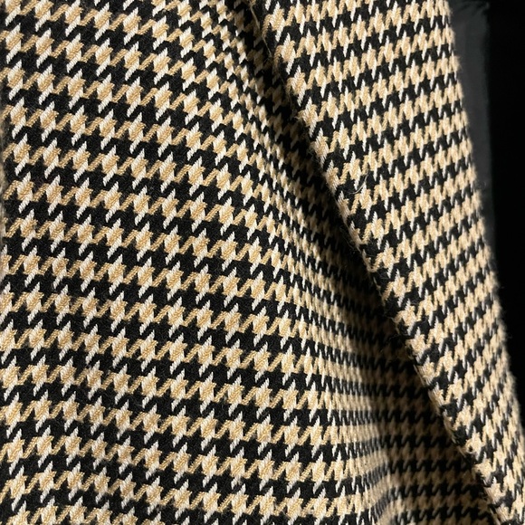 a new day Black and Cream Houndstooth Coat - Picture 4 of 5